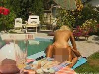 Im Urlaub gentigt